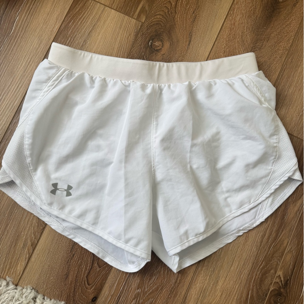 Under Armour Women's Athletic White Shorts
